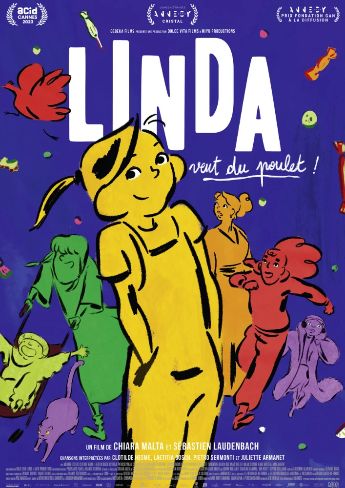 Affiche du film Linda veut du poulet