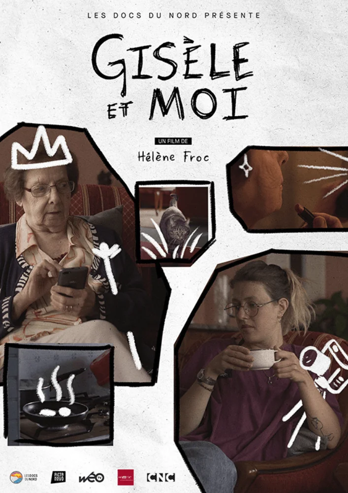 Affiche du film Gisèle et moi d’Hélène Froc