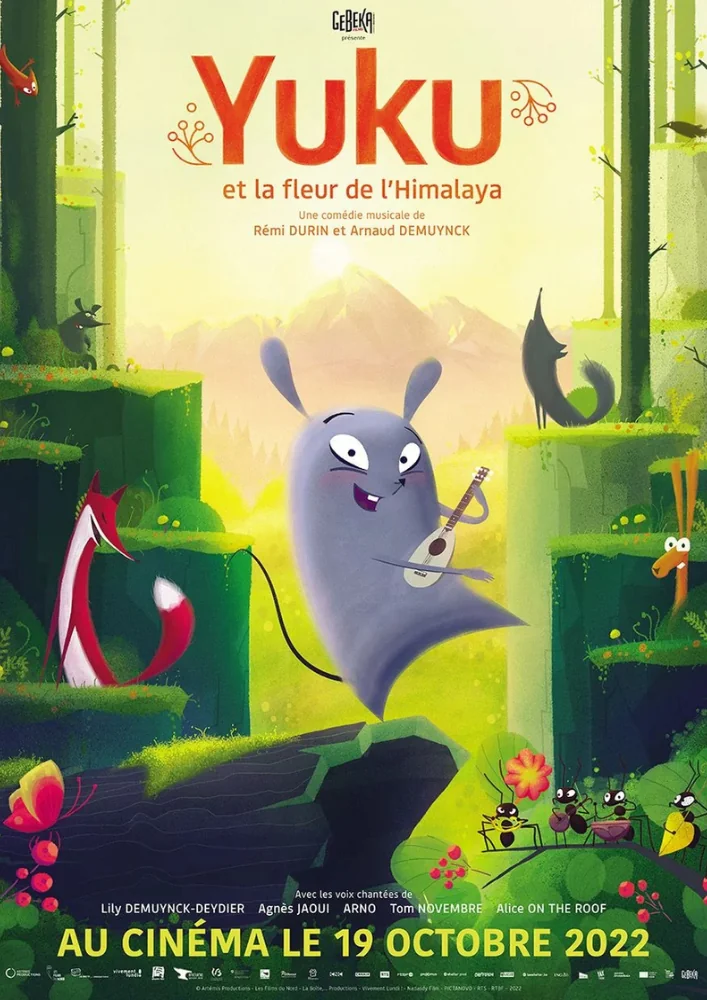 Affiche du film Yuku et la fleur de l’Himalaya